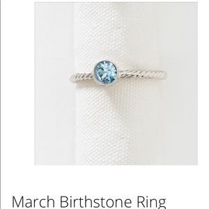 Touchstone Crystal Birthstone Ring
